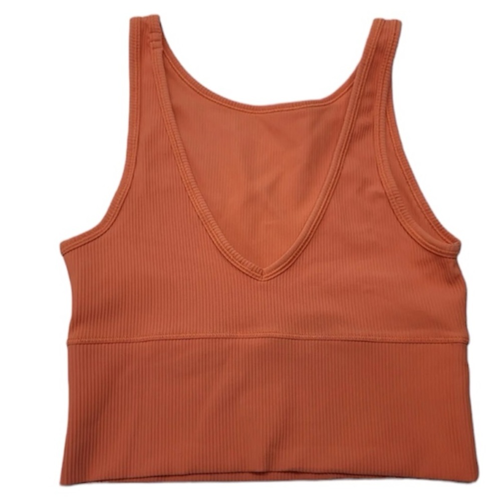 lululemon athletica Orange Crop Top